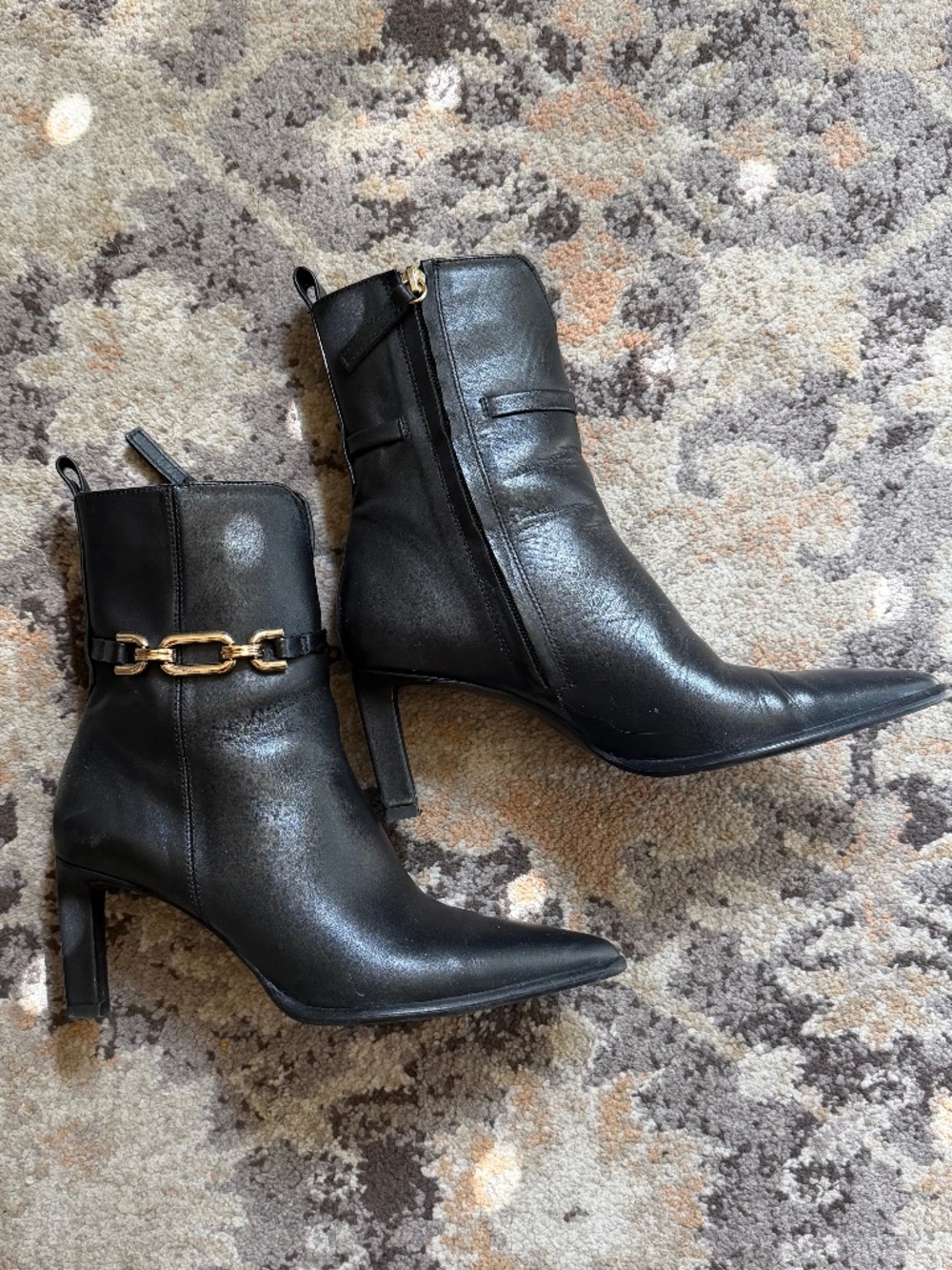 Black booties